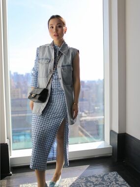 H&M Denim Vest XS